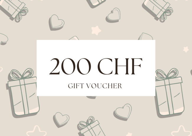 Bon d'une valeur de 200 CHF